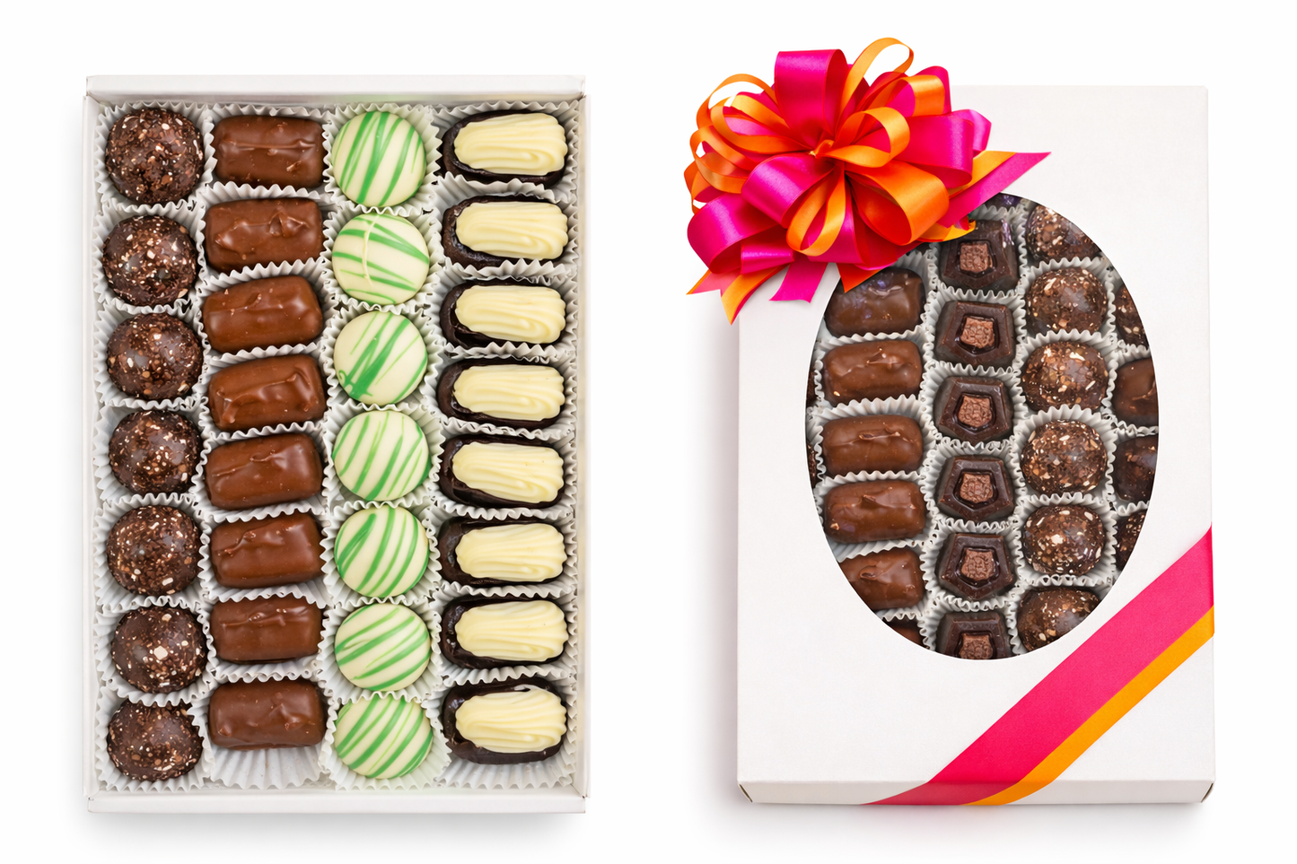Assortment Of Delicious Truffles